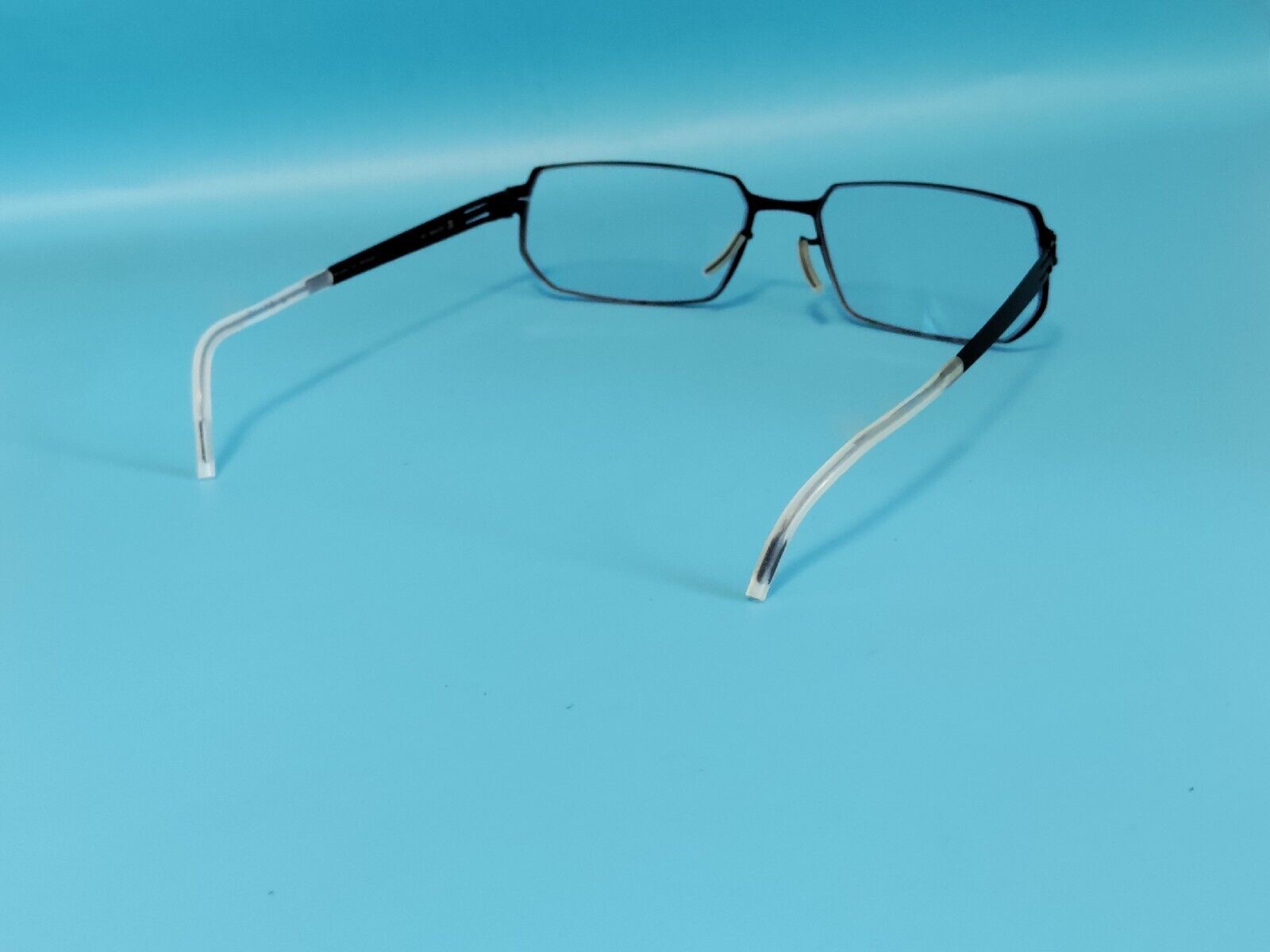 VINTAGE IC! RECTANGULAR GLASSES FRAME SCREWLESS B… - image 10