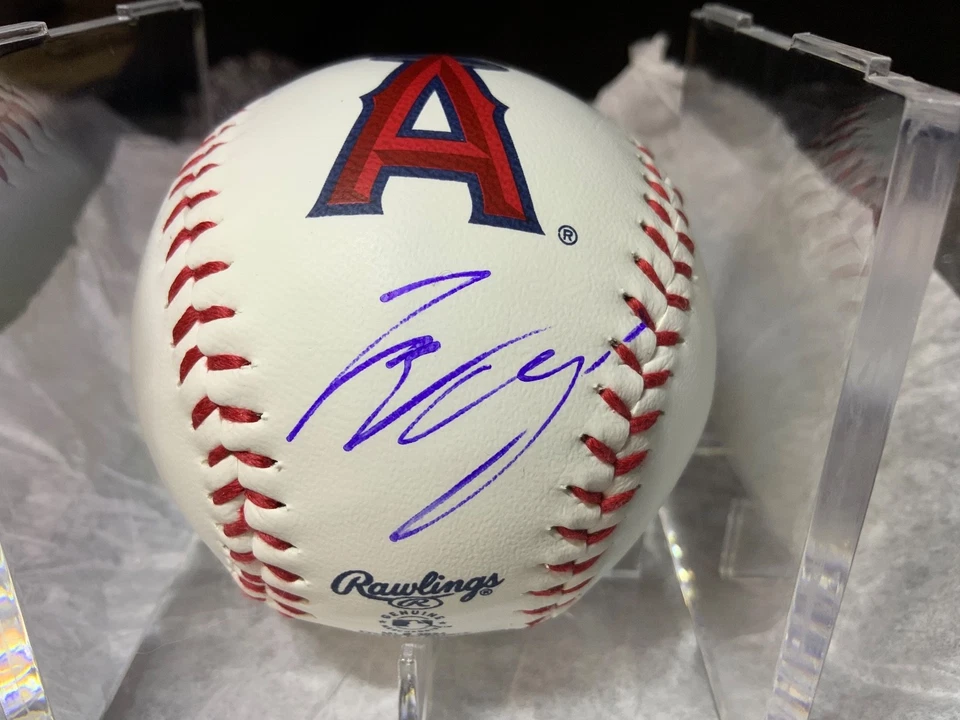 SHOHEI OHTANI SIGNED BASEBALL - Autographed Official MLB Angels Logo AUTO +COA - Image 4 of 4