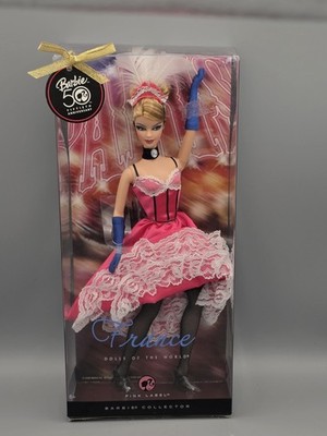 Barbie Dolls of the World France N4972 Pink Label 2008 NRFB