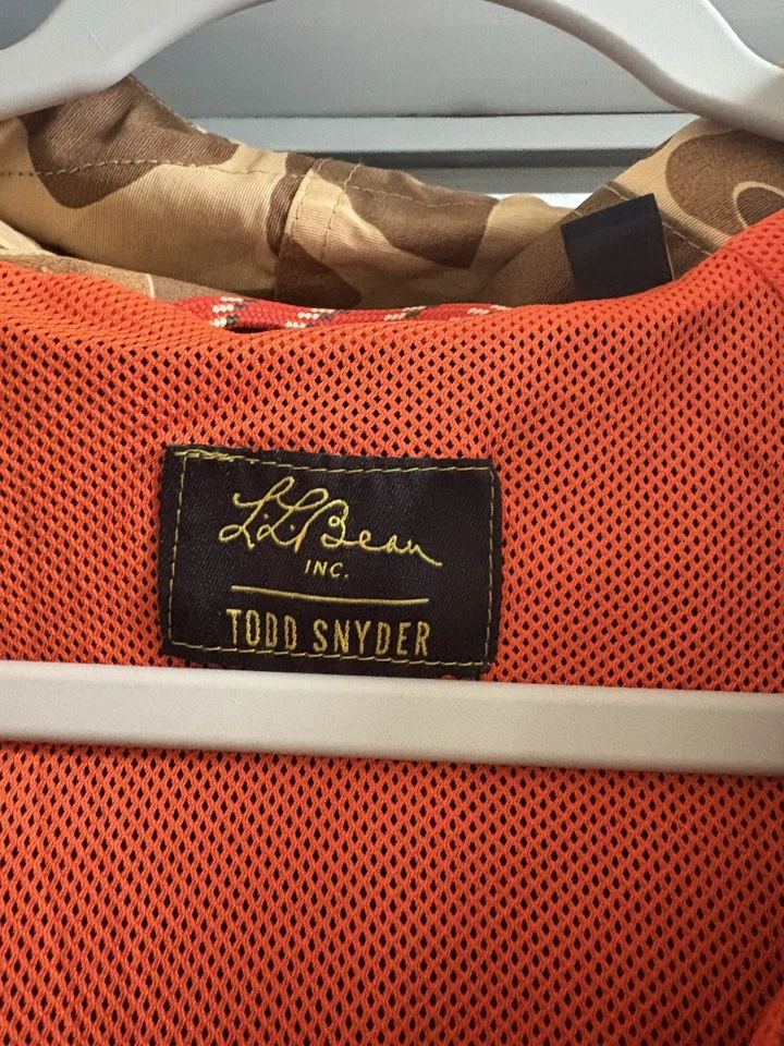 LL Bean X Todd Snyder Anorak Jacket Navy Size L - Image 3 of 4