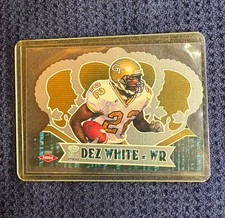 Pacific 2000 Crown Royale Dez White Georgia Tech Yellow Jackets Rookie Card #143. rookie card picture