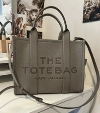 Marc Jacobs Large Leather Tote Bag Cement, H020L01FA21