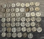 $13.5 FV Pre 1964 Washington Quarters (54 Coins) Free Shipping