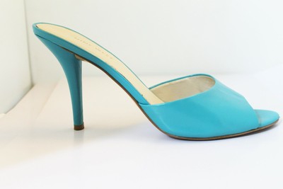nine west turquoise heels