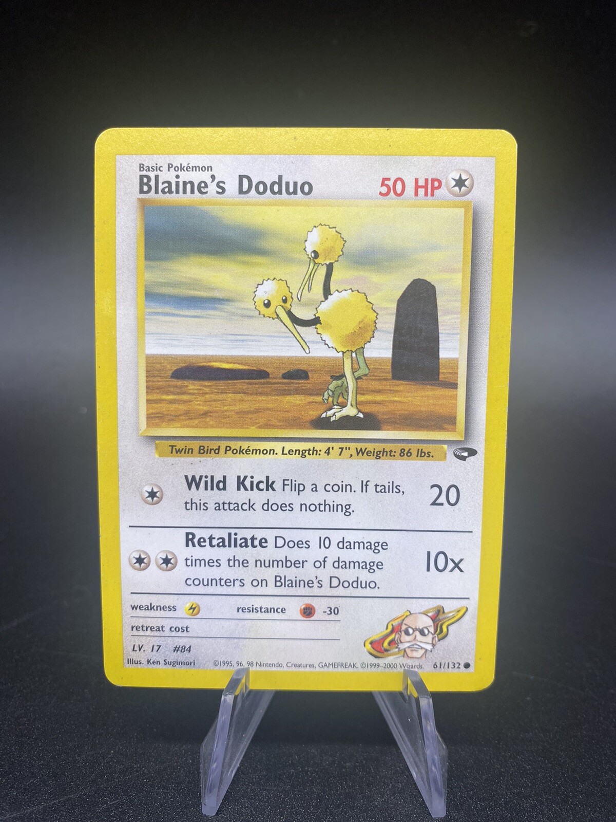 Blaine’s Doduo 61/132 - Gym Challenge - Pokémon Card VLP/NM