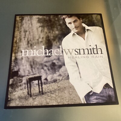 Michael W Smith, Healing Rain, 12x12 Album Flat Poster Christian Pop