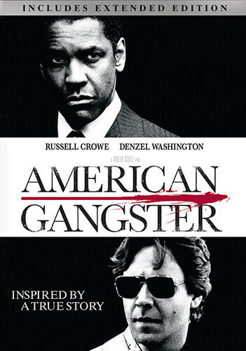 AMERICAN GANGSTER Unrated Extended Edition DVD 25195055703|
