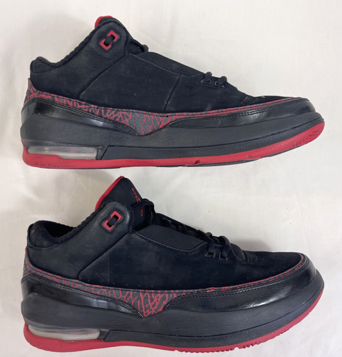 Nike Air Jordan 2.5 Team Low Men's Size 11 Sneakers Red Cement 343044-061 - Picture 5 of 8