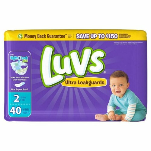 luvs ultra leakguards diapers size 2