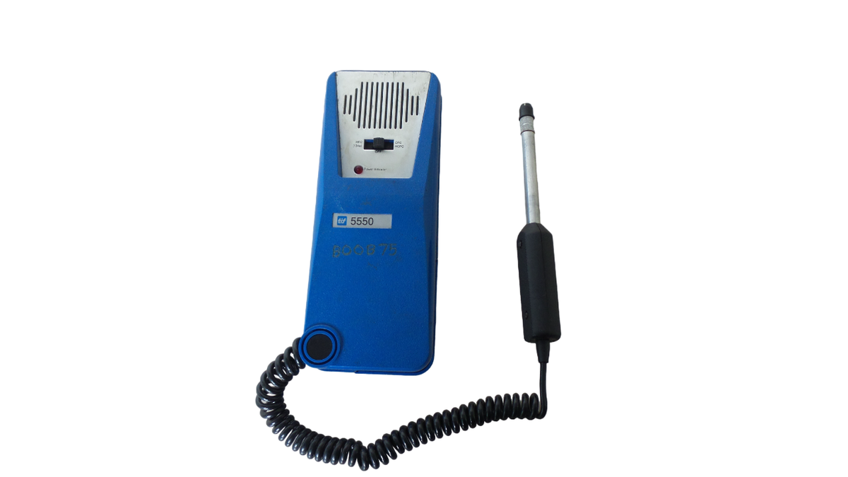 TIF 5550a Automatic Halogen Leak Detector With Case Manual for