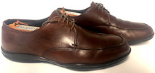 PRADA Men’s Size US 8.5 Brown Leather Classic Dress Shoes 1 4E 1647