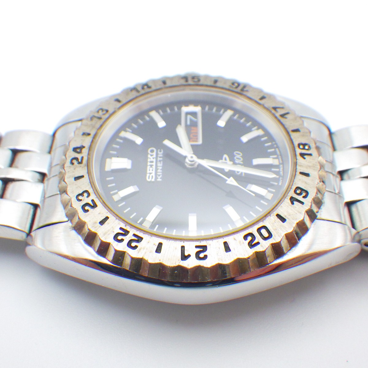 SEIKO] Seiko Kinetic SQ100 5M43-0A90 Vintage Kinetic Watch