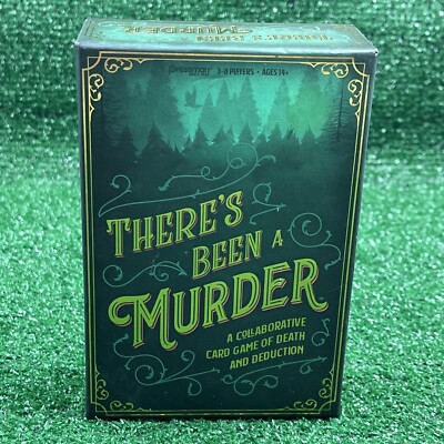 There's Been A Murder Collaborative Card Game of Death & Deduction New Open Box