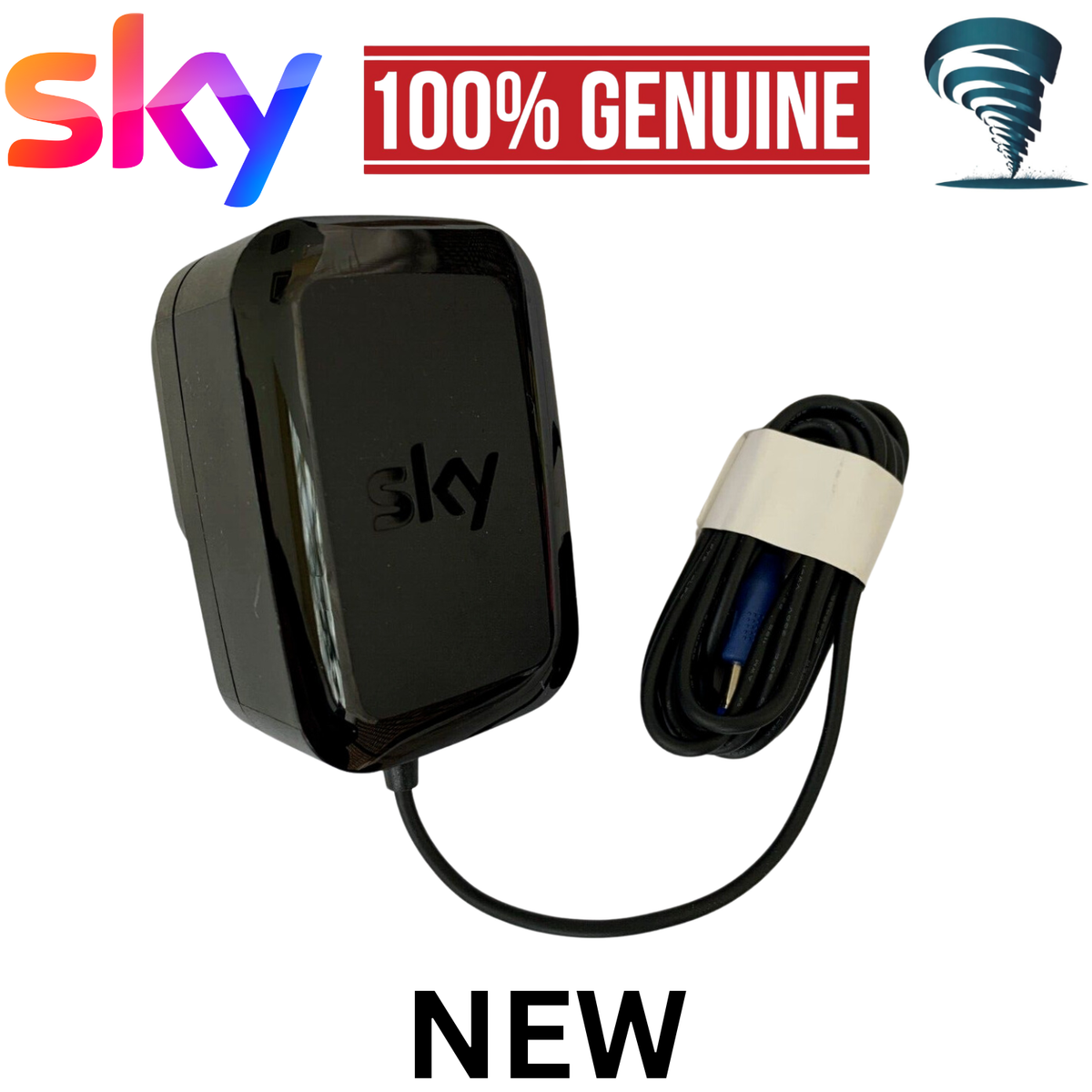 Sky SP210-UK Power Cable Supply Adapter Genuine Replacement New