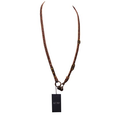 6967S magic  box  KEYRING ARMANI JEANS MOSCHETTONE JEANS  bijoux collana cintura
