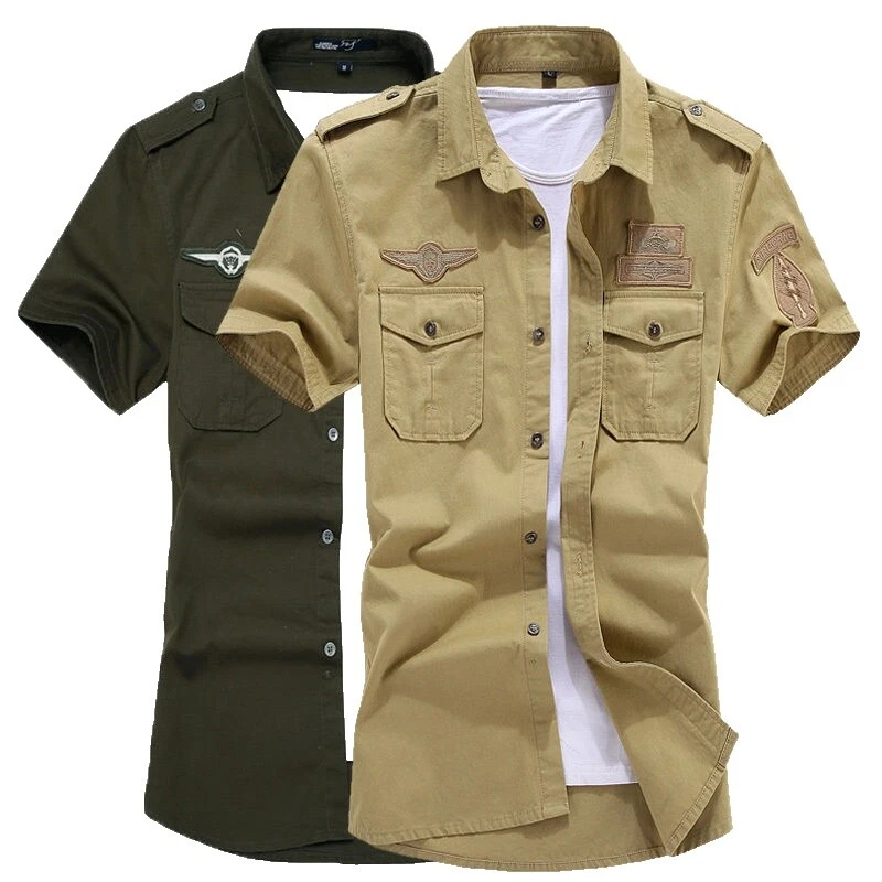 Army Short Sleeve Size 2XL Shirts for Men