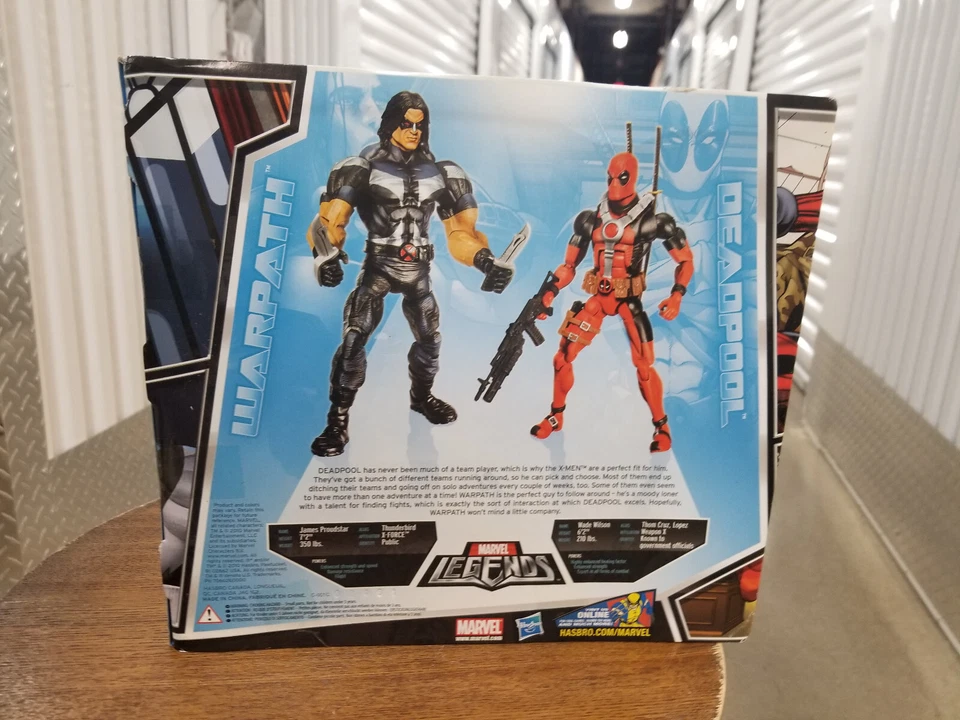 MARVEL LEGENDS Deadpool Warpath Action Figures X-men Avengers TRU Exc HASBRO USA - Image 2 of 4