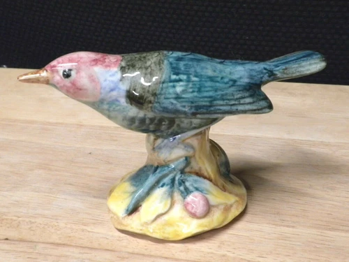 STANGL BREWERS BLACKBIRD FIGURINE #3591  SIGNED TVF  PRE-OWNED
