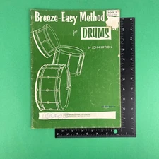 Vintage Breeze Easy Method for Drums by John Kinyon 1958