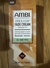 AMBI Even  Clear Facial Fade Cream, Hydroquinone Free, 1 oz DISCONTINUED