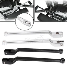 9.84" Extended Heel Toe Shifter Shift Lever For Harley Softail Touring Road King