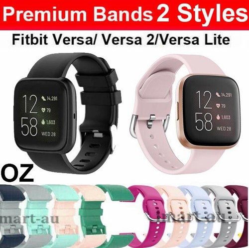 For Fitbit Versa 1/Lite /Versa 2 Replacement Band Straps Wristband Silicone  - Picture 1 of 25