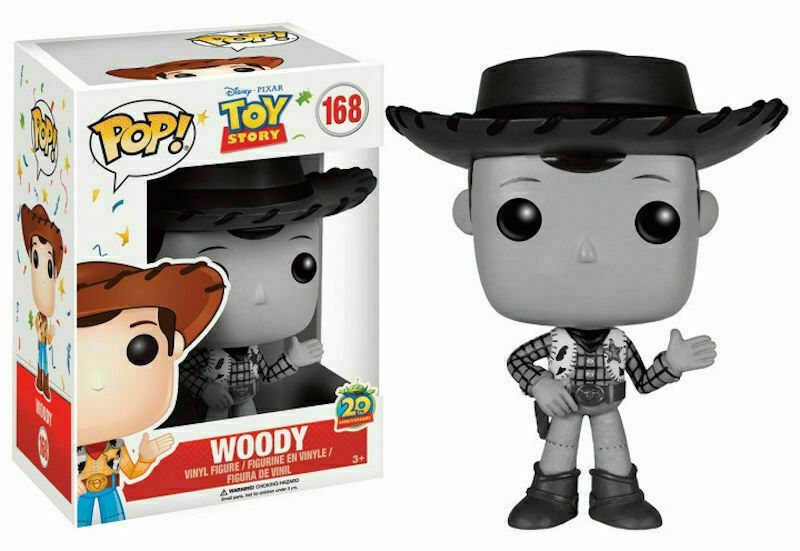 Caja Dañada Disney Toy Story Black&Amp;White Woody 9.5Cm Pop Vinyl Figura Funko168