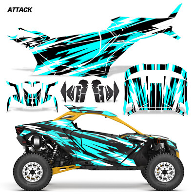 Utv Graphics Aufkleber Sticker für Can-Am R 2DR 2024-25 Angriff TL