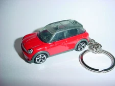 HOT 3D RED MINI COOPER COUNTRYMAN CUSTOM KEYCHAIN KEY keyring ornament matchbox