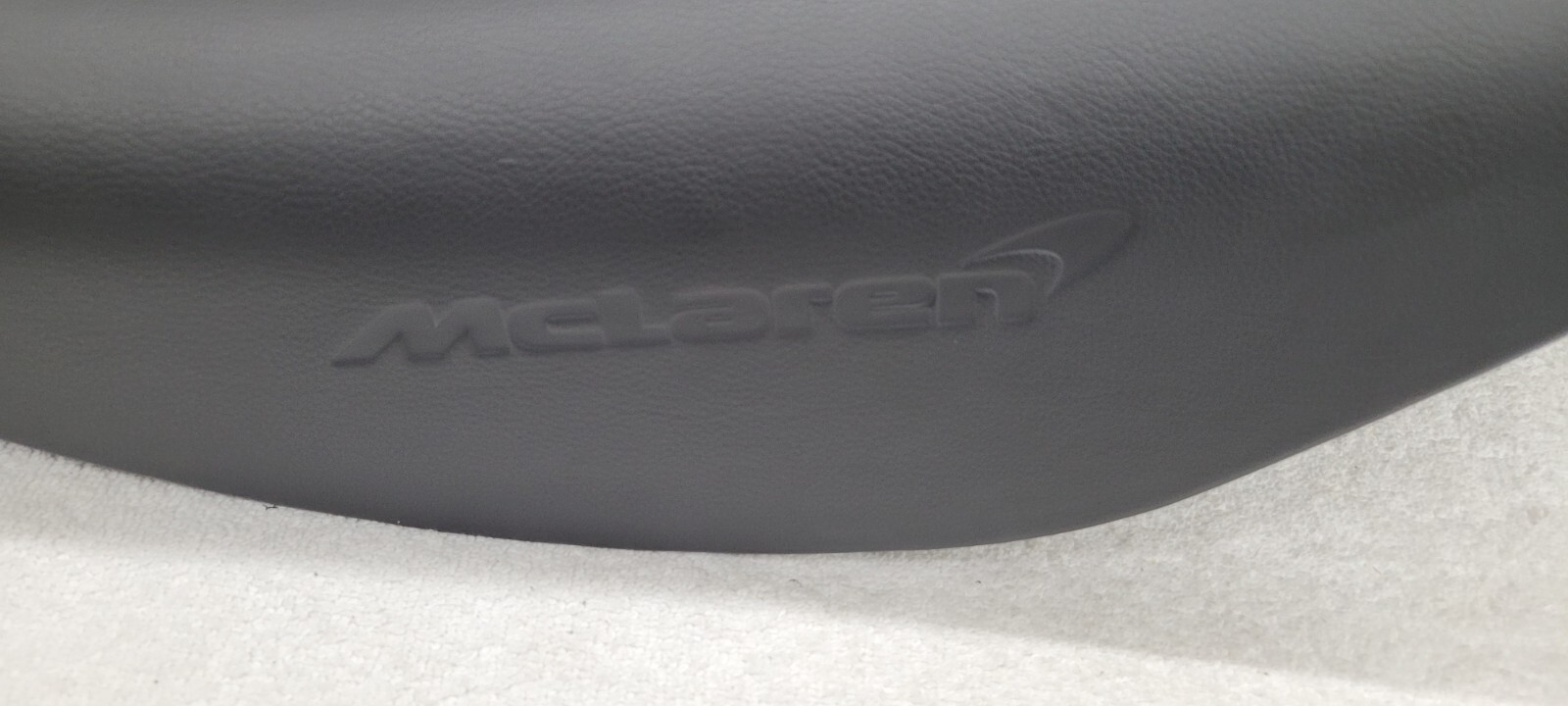 McLaren 720S 720 Passenger Right Leather Door Sill Cover Panel Rocker SHALE GREY