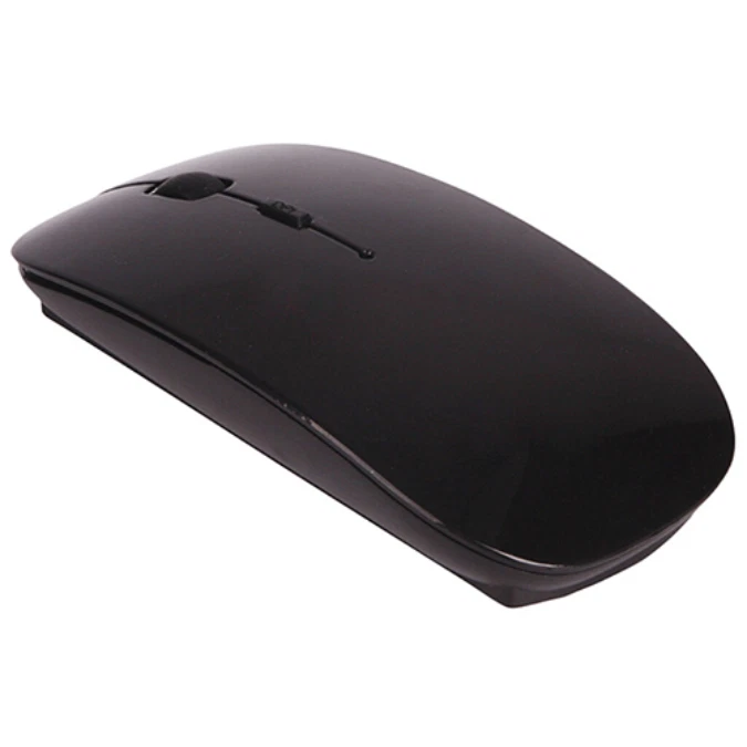 MOUSE WIRELESS ULTRA SLIM OTTICO 1200 DPI SENZA FILI MINI USB 2.4 GHZ MAC DESIGN - Immagine 2 di 4