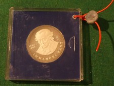 20 Mark DDR, 1974, Immanuel Kant, PP, original verplombt---