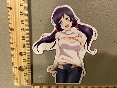 New Cute Sexy Anime Girl Food Big Meme Vinyl Decal Sticker Car Laptop Anime  Meme