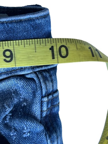 Diesel Jeans Pant Bottom Children Size 3Y "Waykee-K US" Blue Denim Cotton Blend - Picture 3 of 16