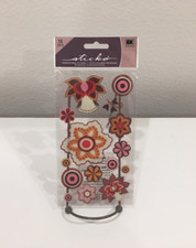 Sticko Sticker Designs Scrapbook "Flowers" Stickers Raised