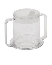 9oz Adult Sippy Cup with 2 Handles - Independence Sip Cups - 3 Pack