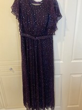 Purple Party Sparkly Dress