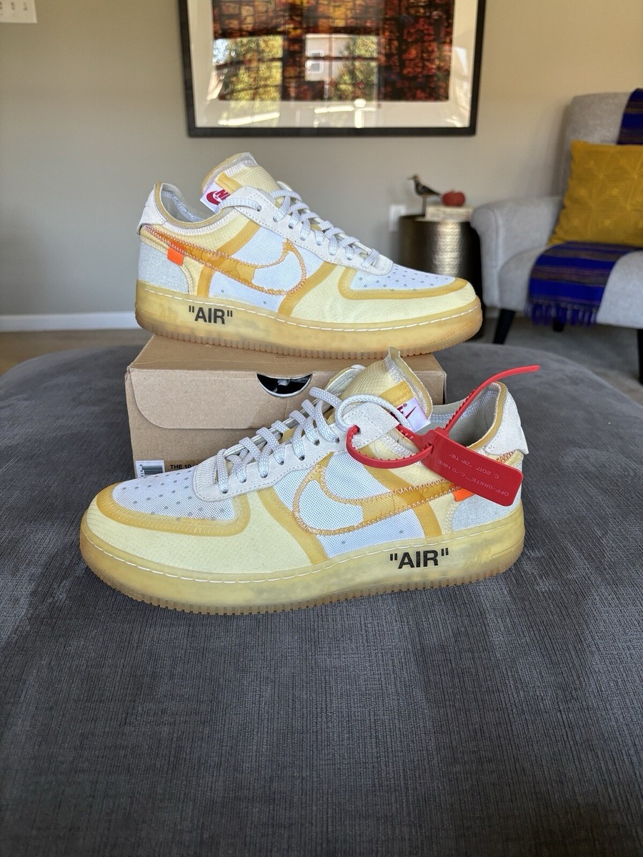Size 10.5 - Nike Off-White x Air Force 1 Low The Ten Size 10.5 - Nike Off-White x Air Force 1 Low The Ten