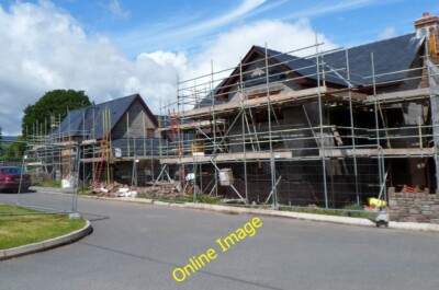 Foto 6x4 schwedische Energiesparhäuser werden gebaut in Llangynidr Coed-yr-c2012