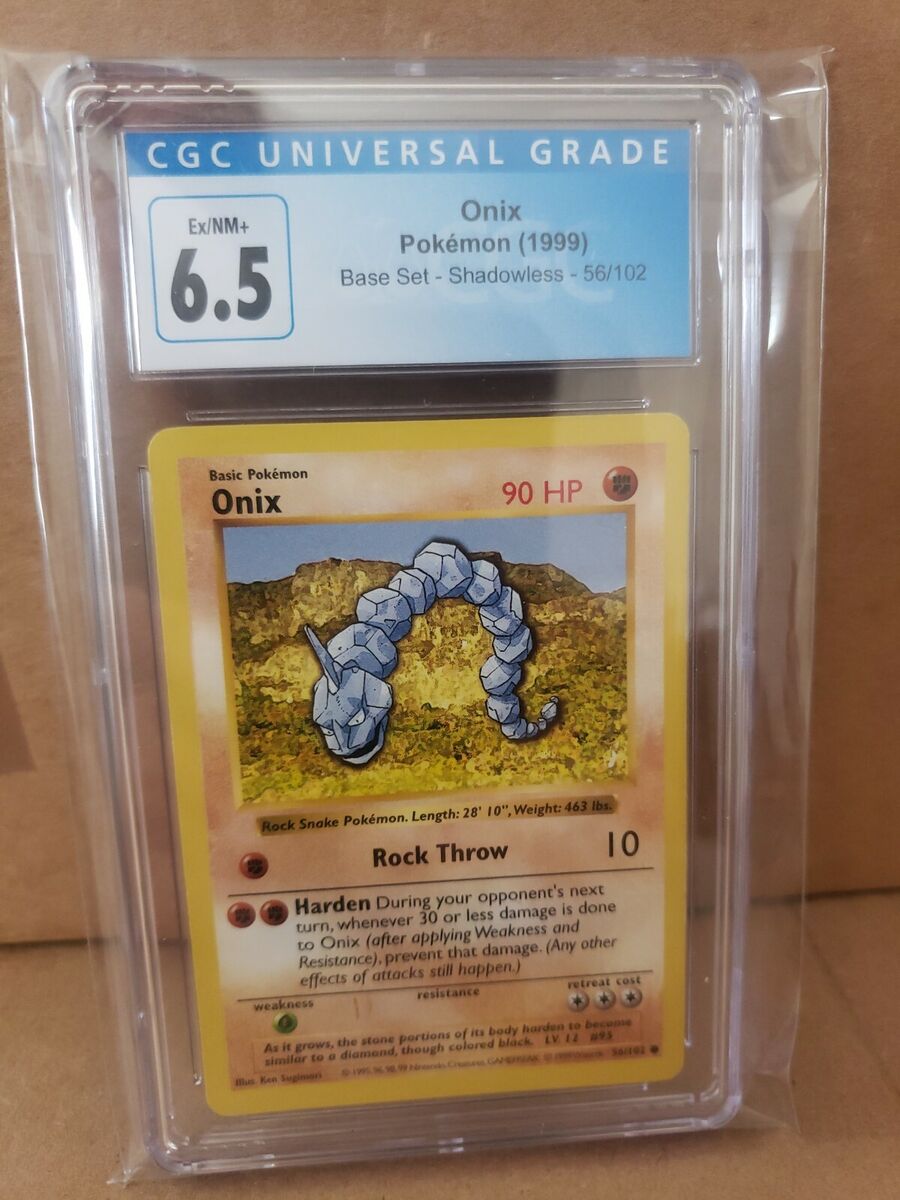 Onix - Base Set (Shadowless) - Pokemon