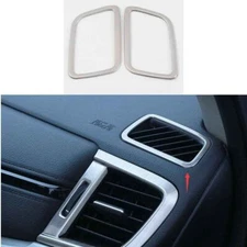 Trim 2017-2022 Silver Titanium Instrument L&R Air Outlet Vent 2Pc For Honda CR-V