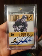 2010-11 Panini Pinnacle Tough Times Auto /250 Jerry Korab #JK Auto