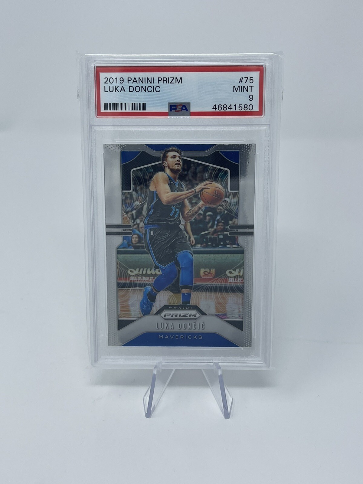 2019-20 Prizm Luka Doncic Silver #75 PSA 9