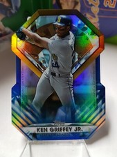 2022 Topps Update Diamond Greats Die-Cuts #DGDC-71 Ken Griffey Jr. Blue