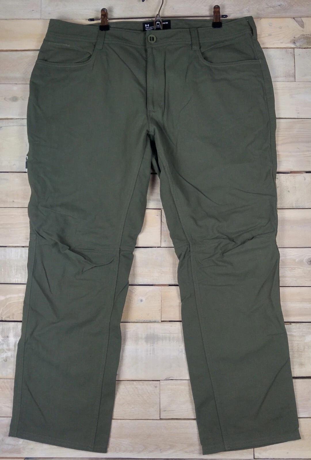 UNDER ARMOUR Tactical Guardian Storm Green Pants Size 37x30 1316929