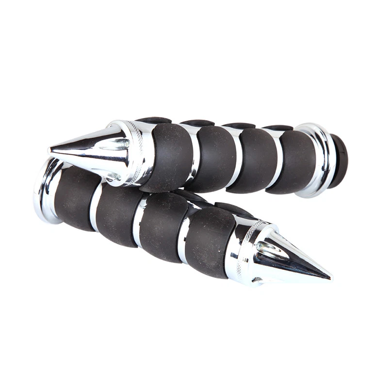Cruiser 1" Handle Bar End throttle Grips Chrome For Honda Shadow ACE 750 1100 - Image 3 of 4