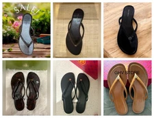 Tory Burch Women Chelease Leather Flip Flop Thong Sandals