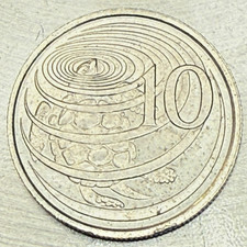 CAYMAN ISLANDS 🇰🇾 TEN (10) CENTS COIN 1982 (QUEEN ELIZABETH II)