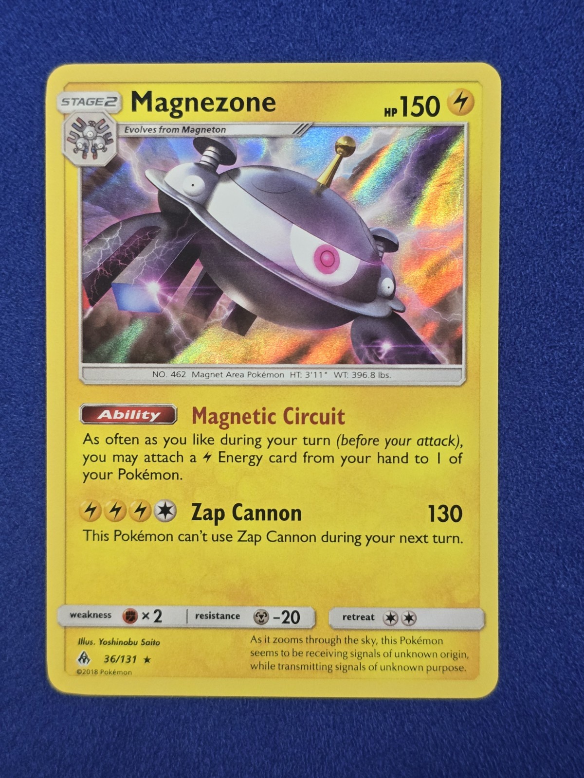 Magnezone SM - Forbidden Light 36/131 Pokemon Card Holofoil