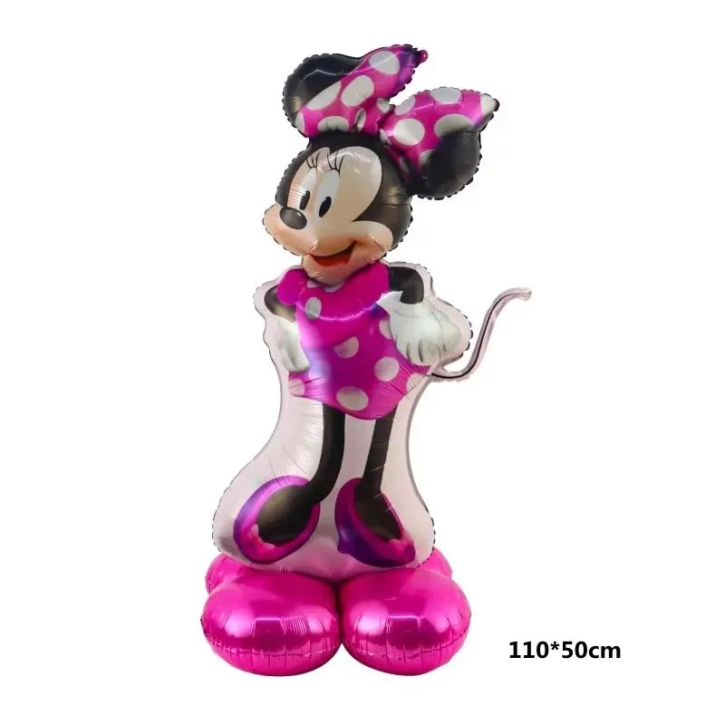 110x50 см большой Микки Минни-Маус фольга воздушные шары день рождения вечеринки украшение ребенка - Изображение 4 из 4